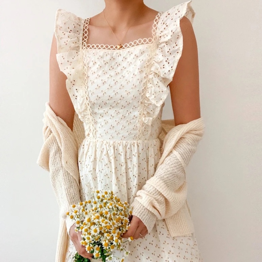 Beautiful breath of youth cottagecore dress